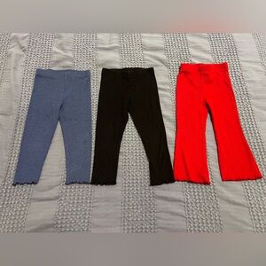 Bundle of 3 pairs of toddler girls pants